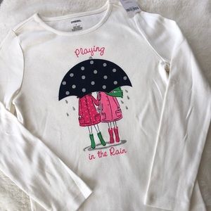Gymboree Girls 👧🏻 Long sleeve tee size 7 NWT